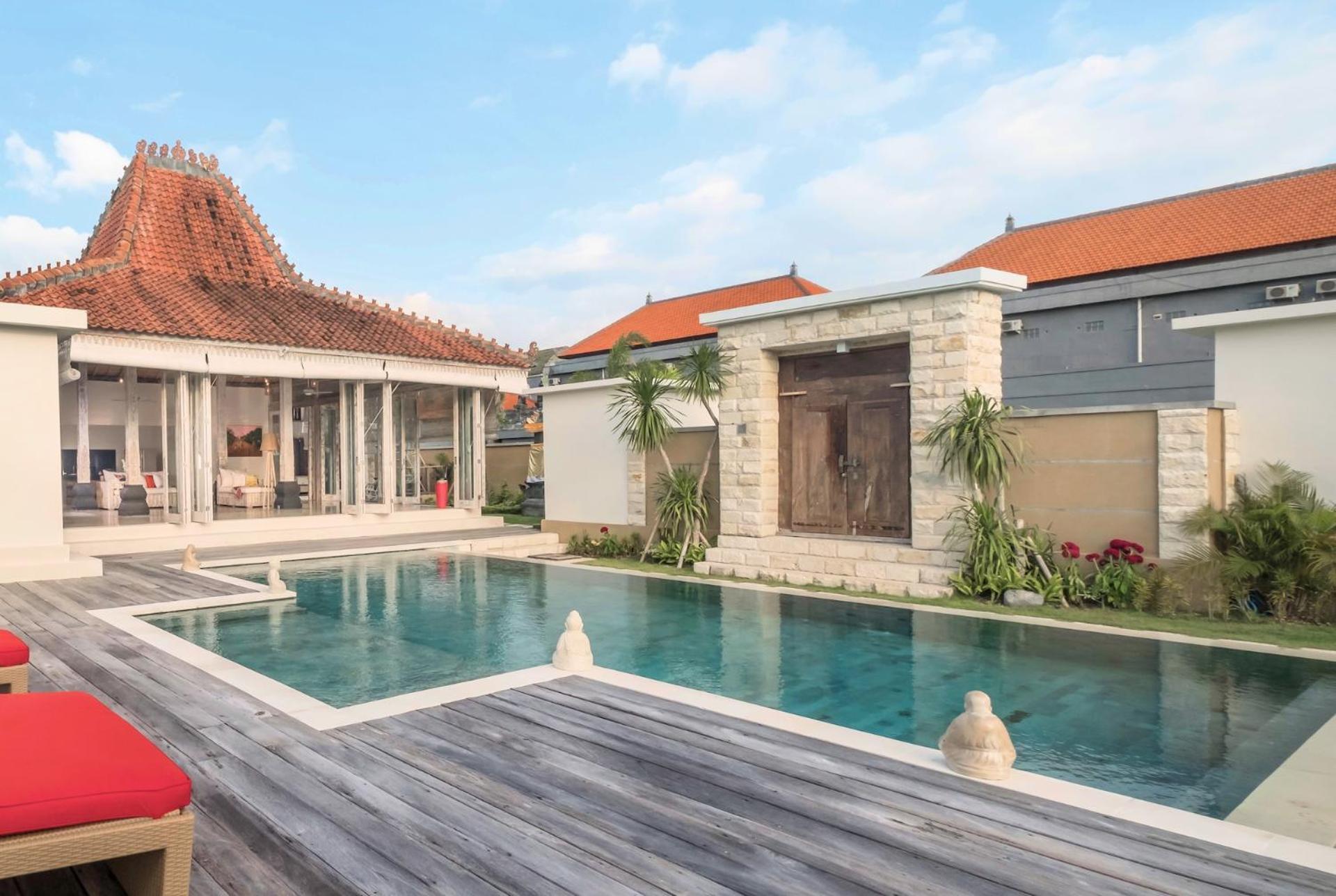 Villa Manggala - 13 Mins Walk To Berawa Beach Canggu Exterior foto
