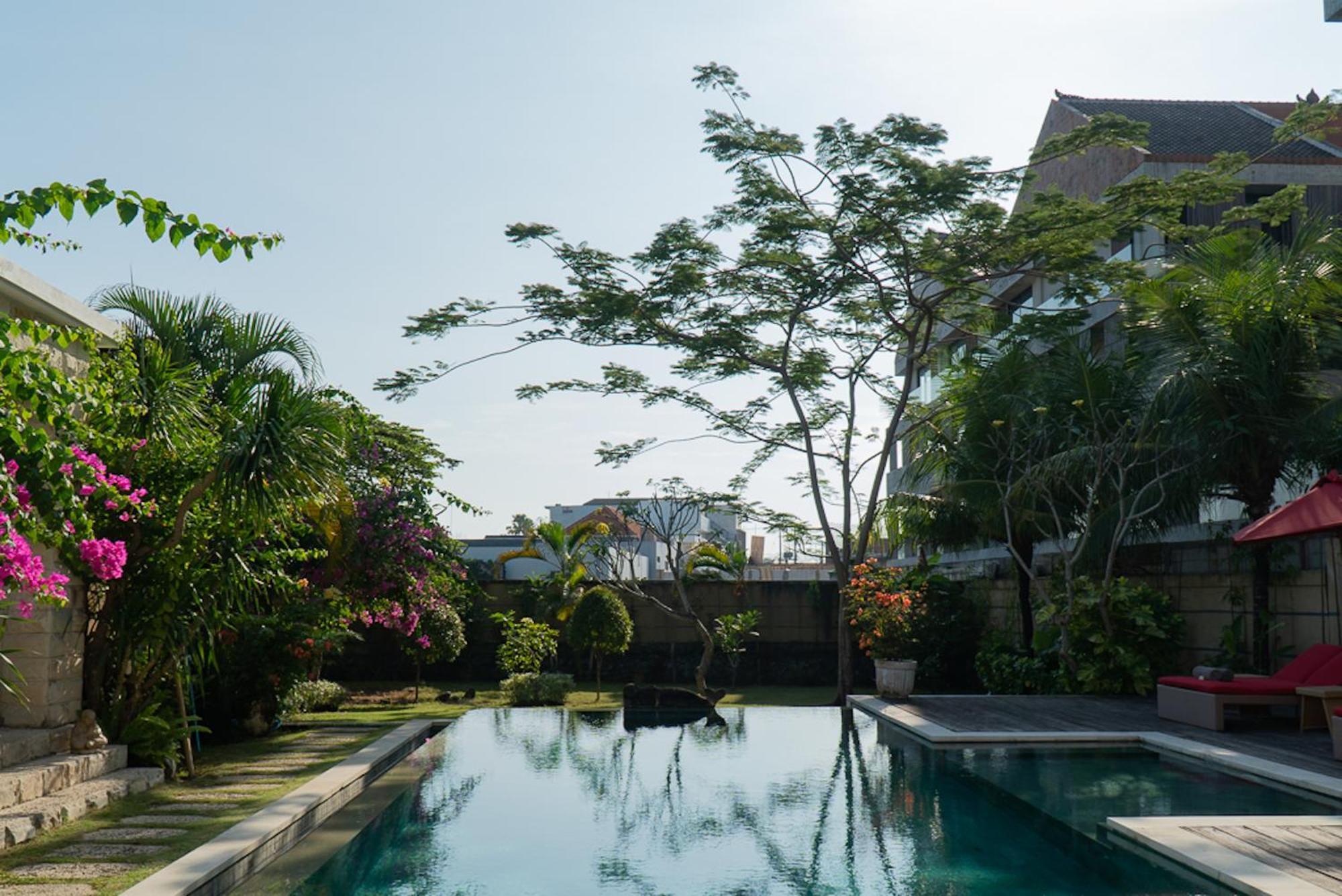 Villa Manggala - 13 Mins Walk To Berawa Beach Canggu Exterior foto